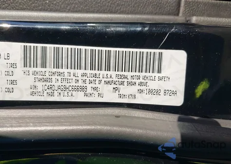 2017 Dodge Durango Sxt Awd z USA, uszkodzony, nr VIN 1C4RDJAG9HC666989